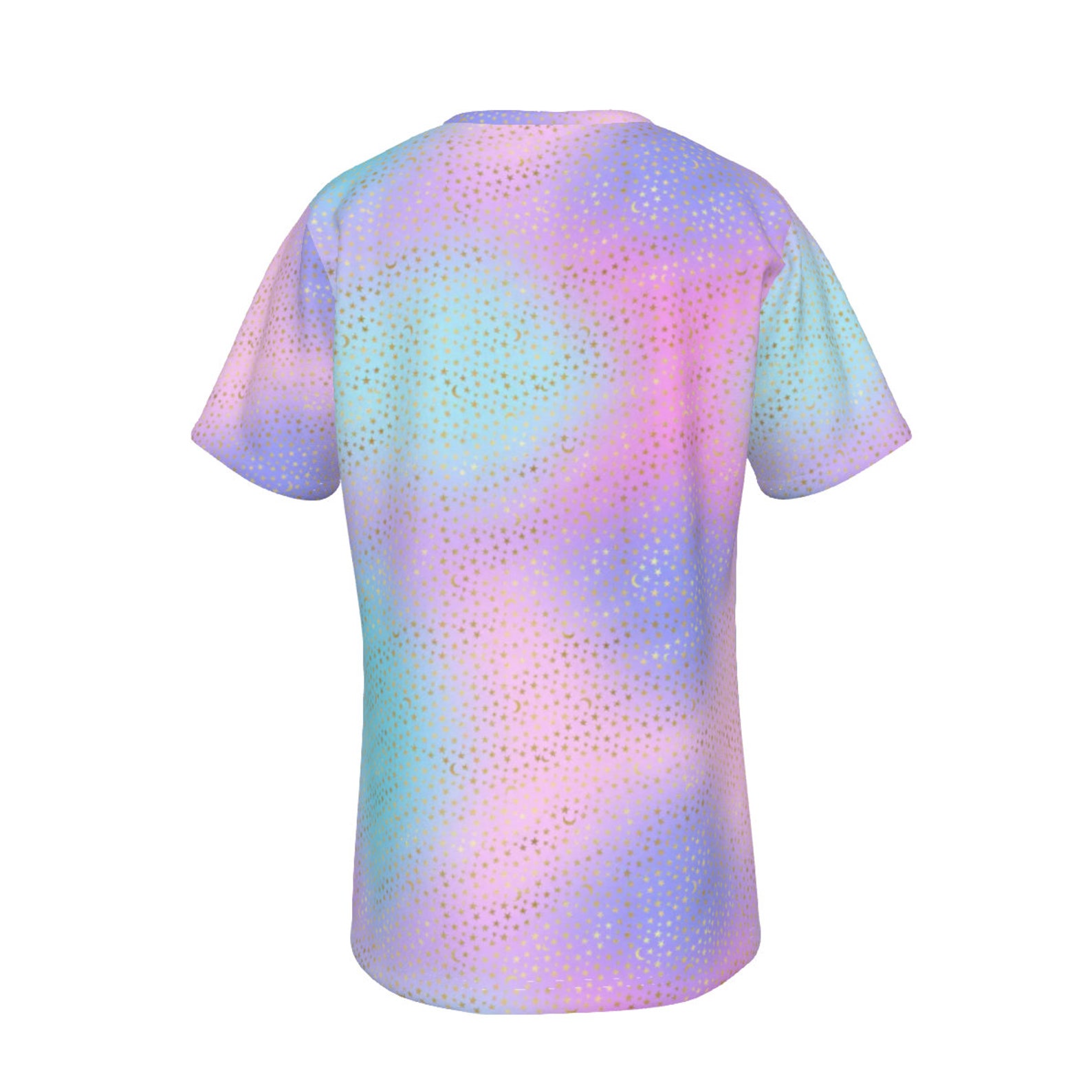 Pastel Tie Dye Tshirt Celestial Print Tshirt Magical Boy Etsy