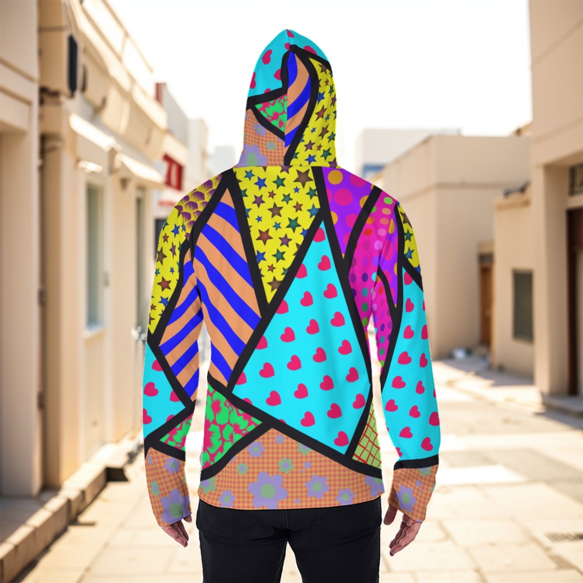 【NERDY】LAYER PINWHEEL HOODIE R5566 The Embroidered Nerdy Hoodie – Nerdymerch