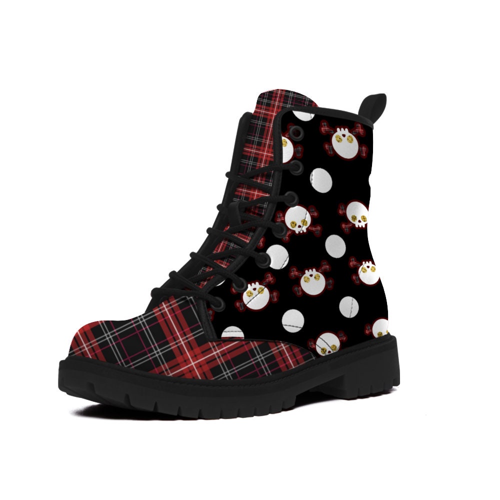 靴 EYTYS angel Tartan law cut boots il_fullxfull