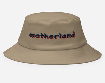 African Bucket Hat, Embroidered Hat, Afro Futurism, Glitchcore Accessories, Afrocentric Clothes