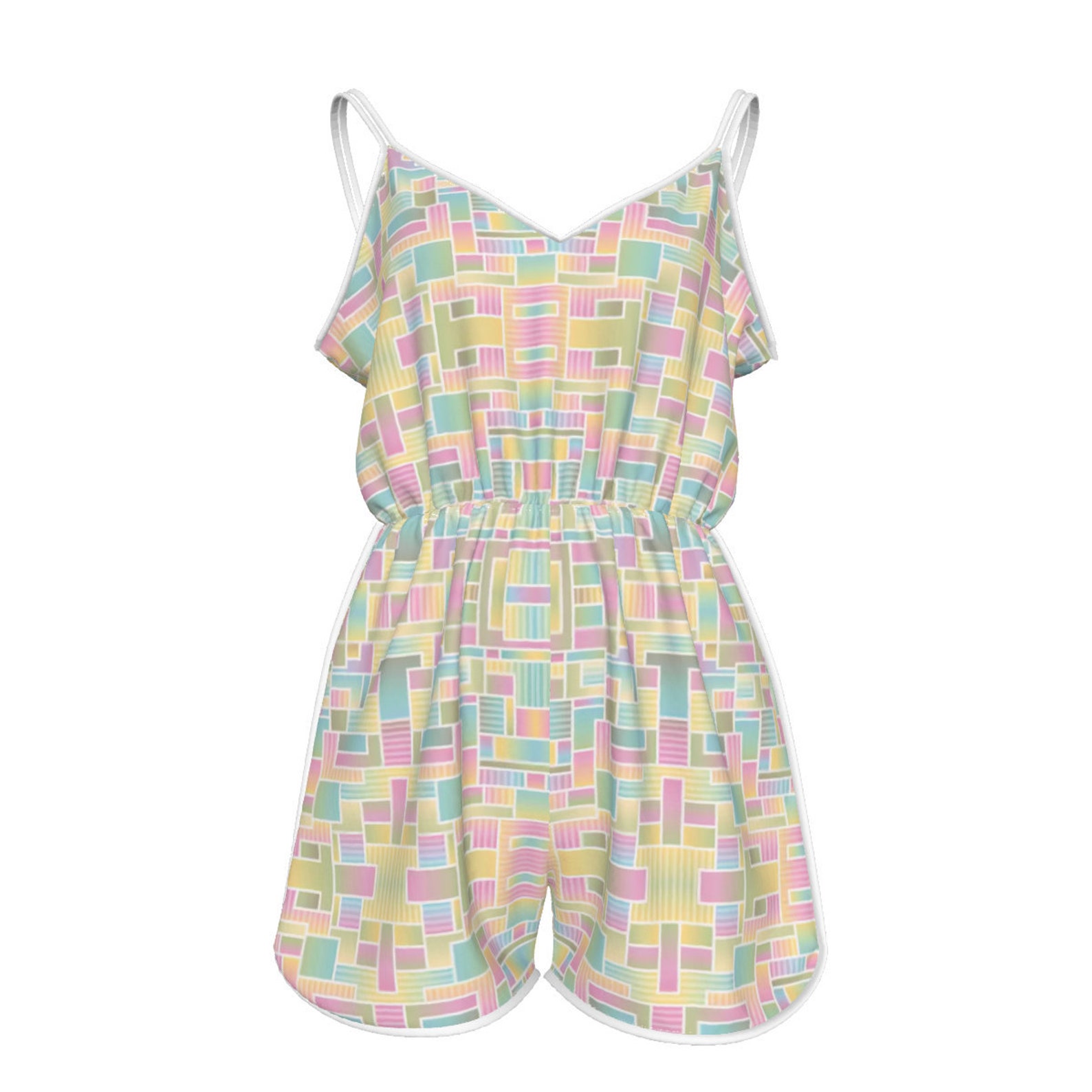 Kawaii Jumpsuit Pastel Rompers Cute Summer Clothes Women Etsy