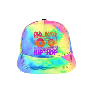 Hip Hop Snapback, Haaady Gyaru, Shibuya Style, B Gyaru Aesthetic, Rainbow Tie Dye, Old School Gift, Retro Fashion, Y2K Clothing