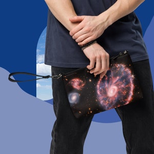 Galaxy Crossbody Bag Space Handbag Astronomer Gift Aliencore Aesthetic Uchuu Kei Fashion Celestial Gift Outer Space Bag