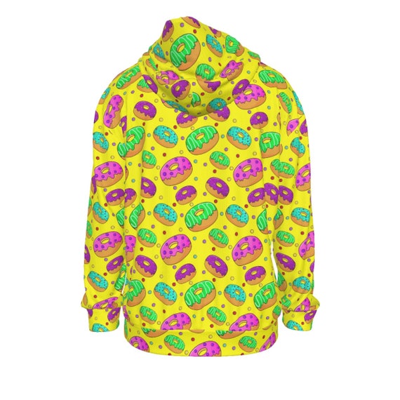 Yellow deals doughnut hoodie