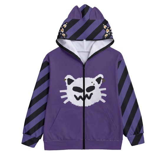 cfierce 猫　KITTY ZIP UP HOODIE newjeans KITTY ZIP UP HOODIE – CFierce