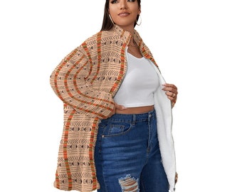 Mud Cloth Jacket, African Coat, Borg Coat, Afro Futurism Clothes, Afro Fashion, Kente Jacket, Kente Gifts, Afrocentric Gifts, Ankara Fashion
