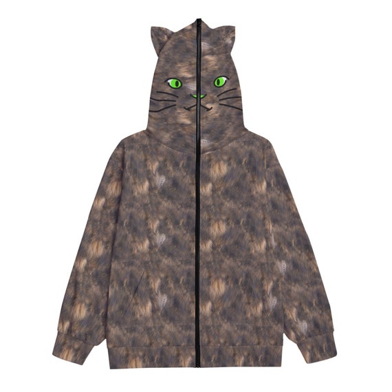 Cat ear hoodie plus size sales