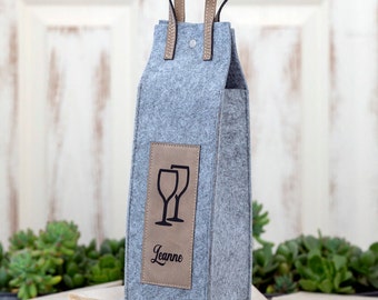 Wine Tote | Wine Gift Bag | Champagne Gift Bag