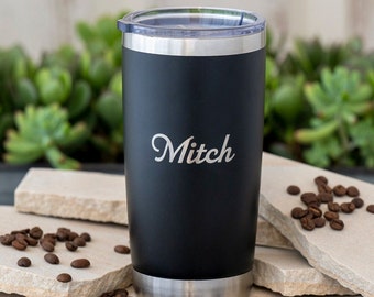 Personalised Coffee Cup | Stainless Steel Coffee Cup | Insulated Coffee Cup | Travel Coffee Cup | Father's Day | Large