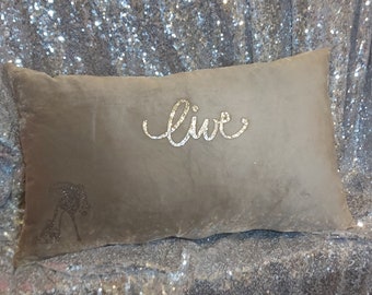 Live Prayer Pillow