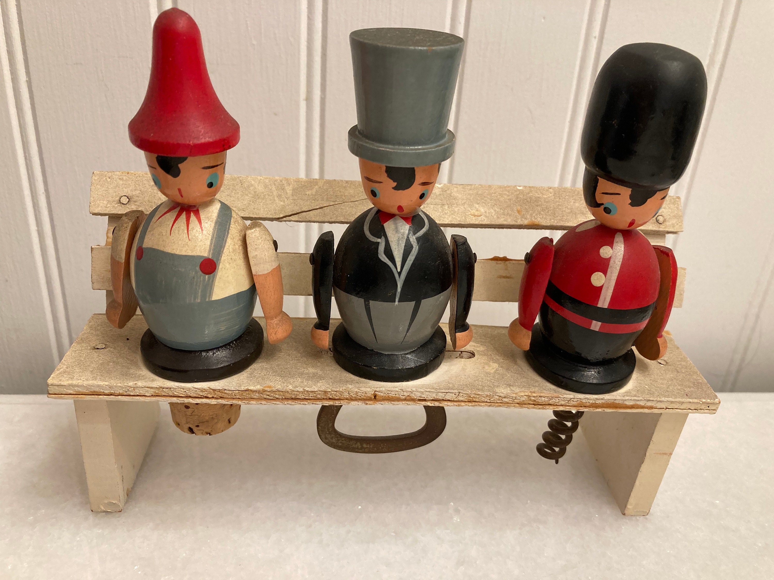 Anri Carved Wood Bar Set - Etsy