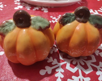 Pumpkin Salt & Pepper Shakers