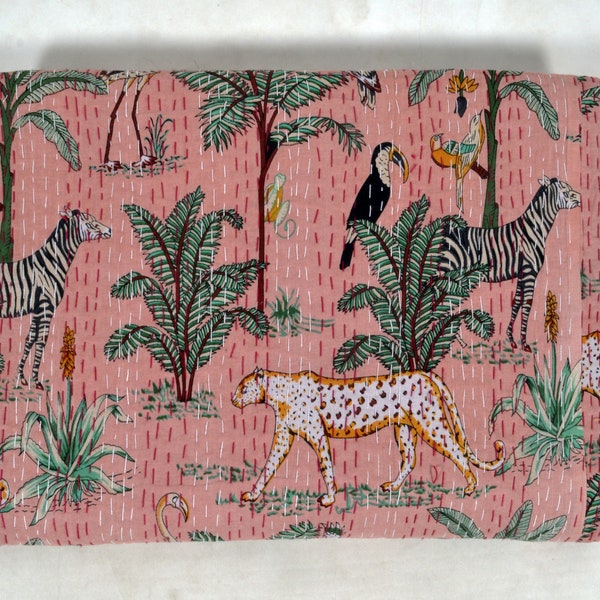 Animal Print Quilt Etsy