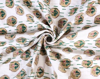 Neue indische Kantha Quilt Floral Butti Print Kantha Bettbezug Kantha Decke Indische Kantha, Überwurf Gudari Baumwolle Quilt King Quilt Queen Quilt