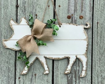 Shiplap Pig Door Hanger