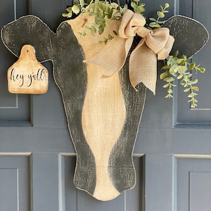Cow Head Door Hanger