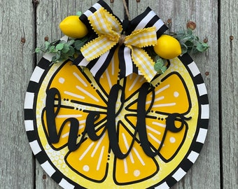 Lemon Door Hanger
