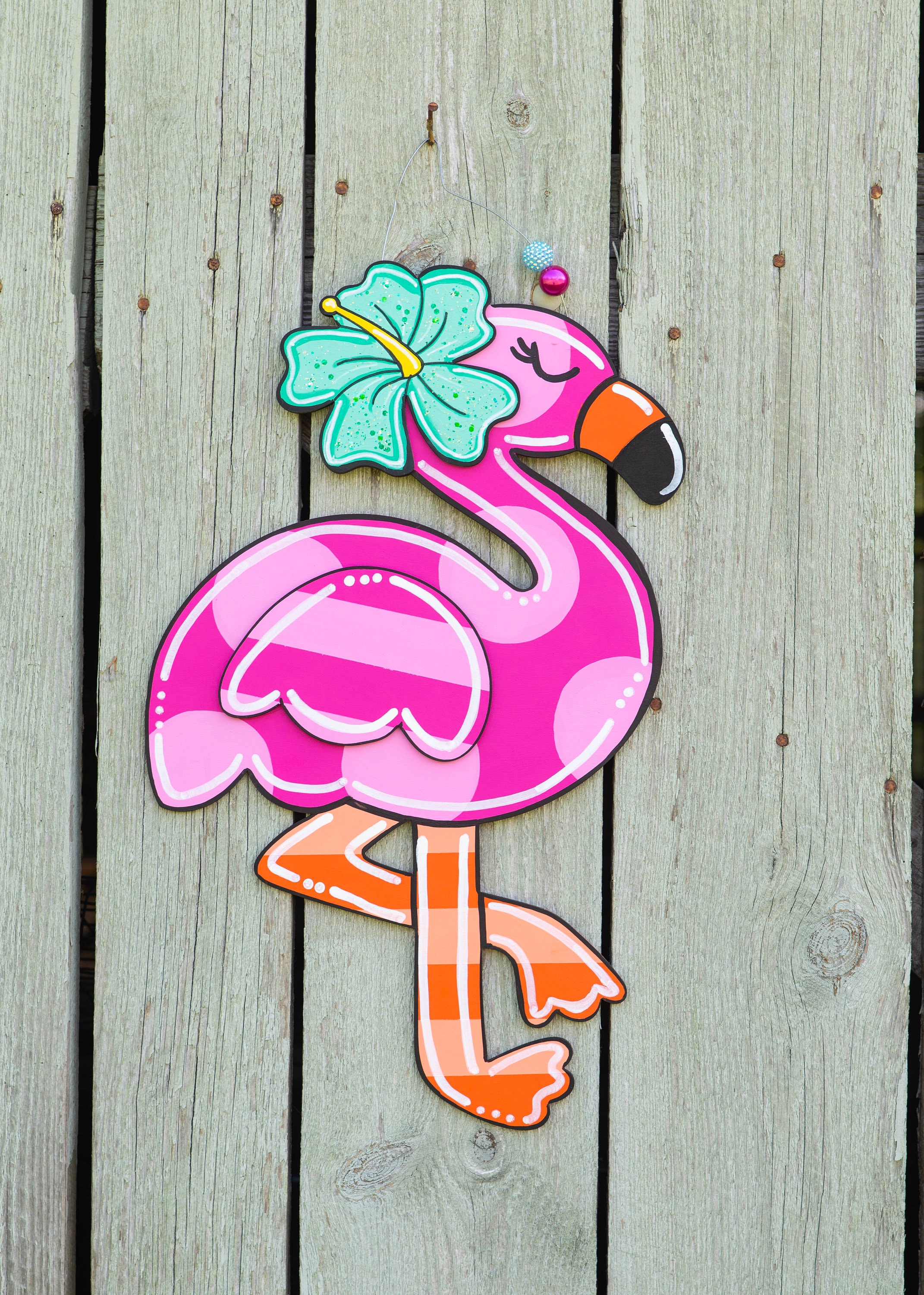 Cruise Door Decorations Flamingo photo