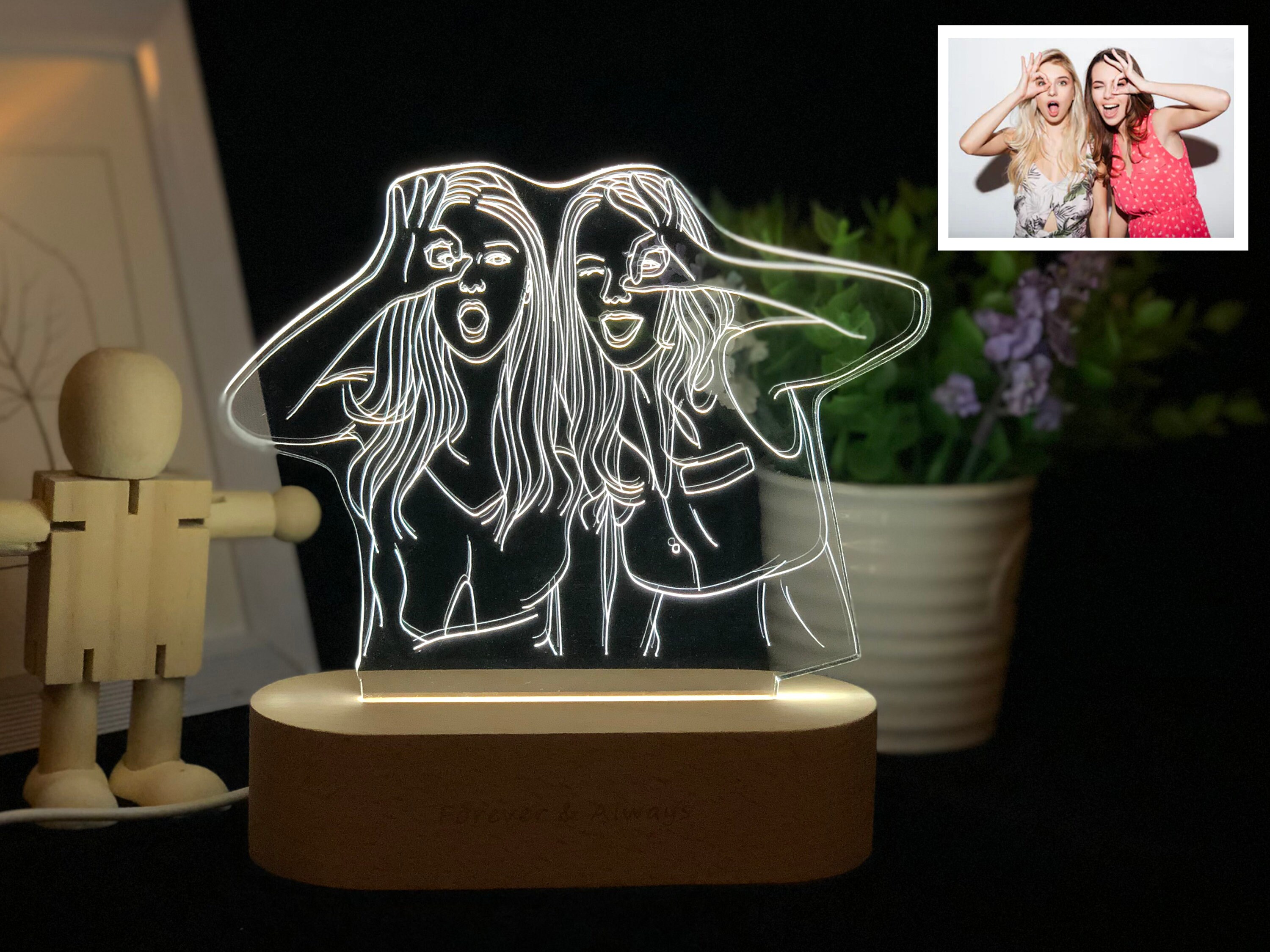 Personalize Your Space with a Custom Lamp: Transform Your Home with a Personalized Lamp with Picture