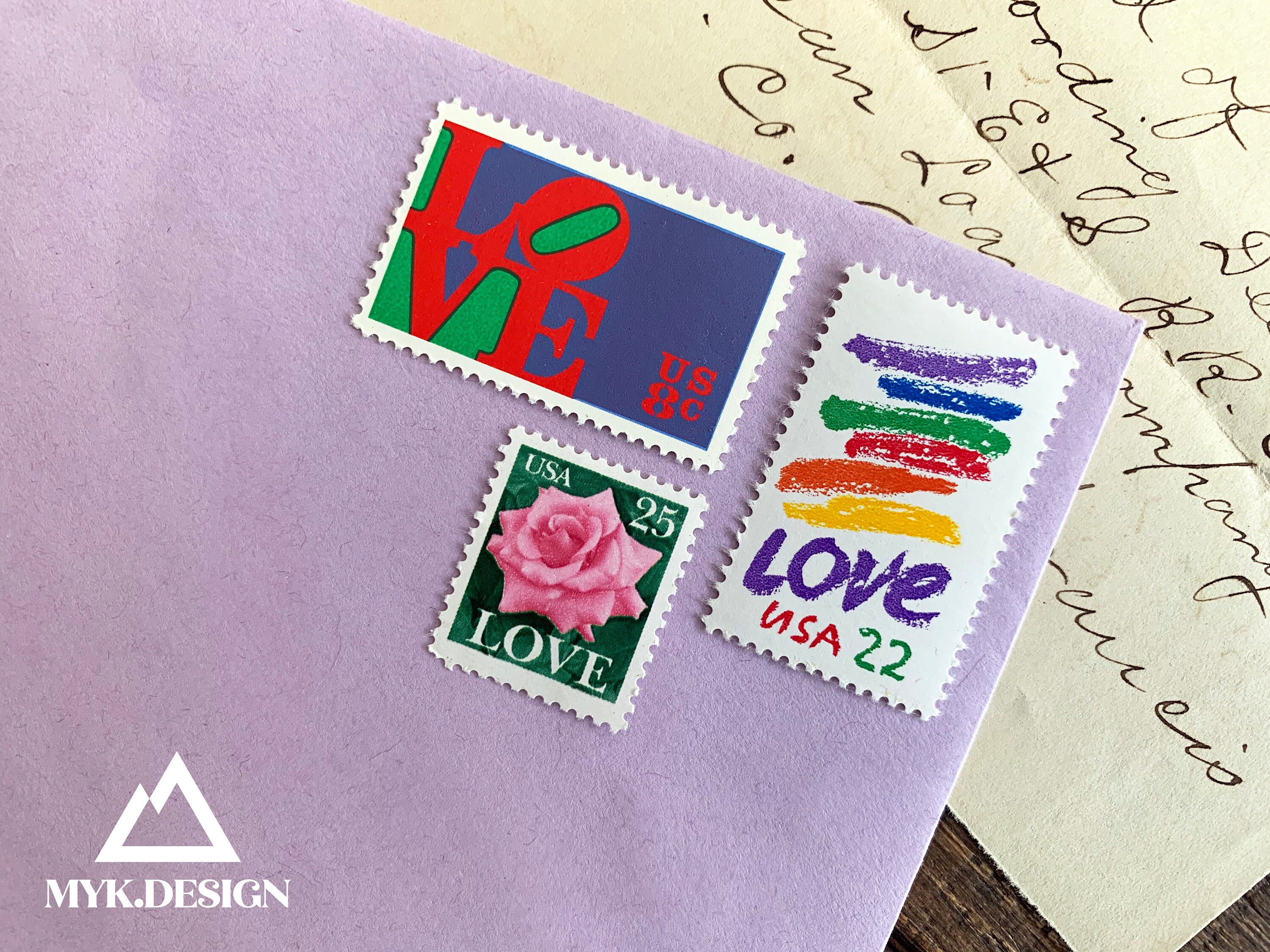 Love Stamps Block of 20 1985 Postage Stamps for Mailing Etsy