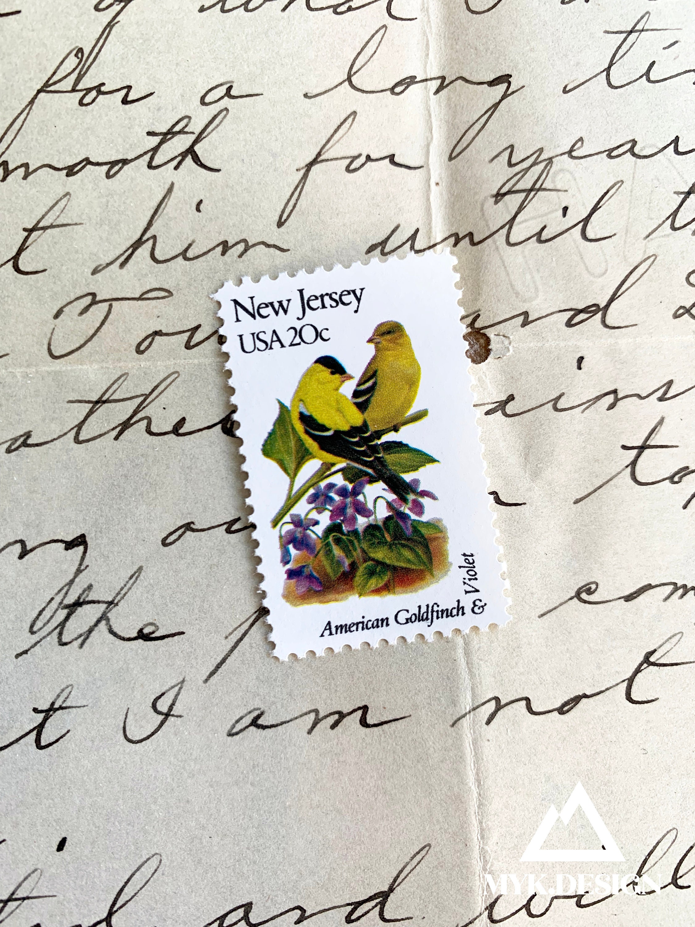State Birds and Flowers Miniature Mini Plate NEW JERSEY Goldfinch Violet State Birds and Flowers Miniature Mini Plate NEW JERSEY Goldfinch Violet
