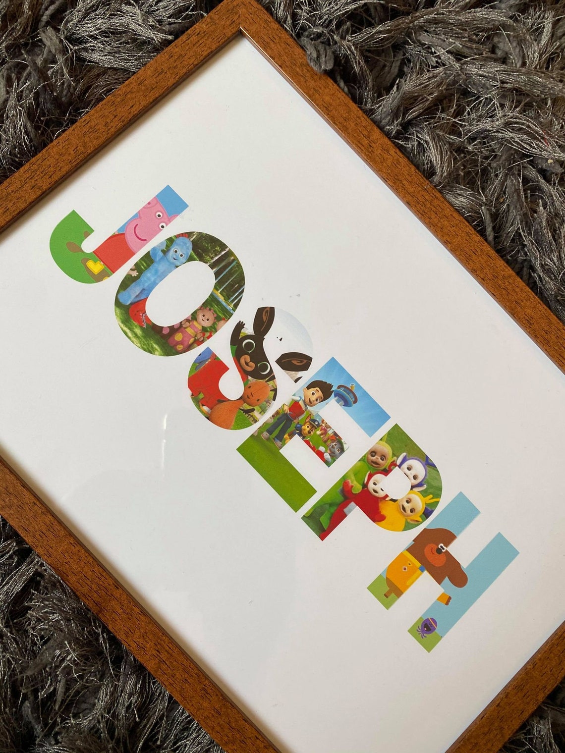 Personalised A4 framed print Etsy