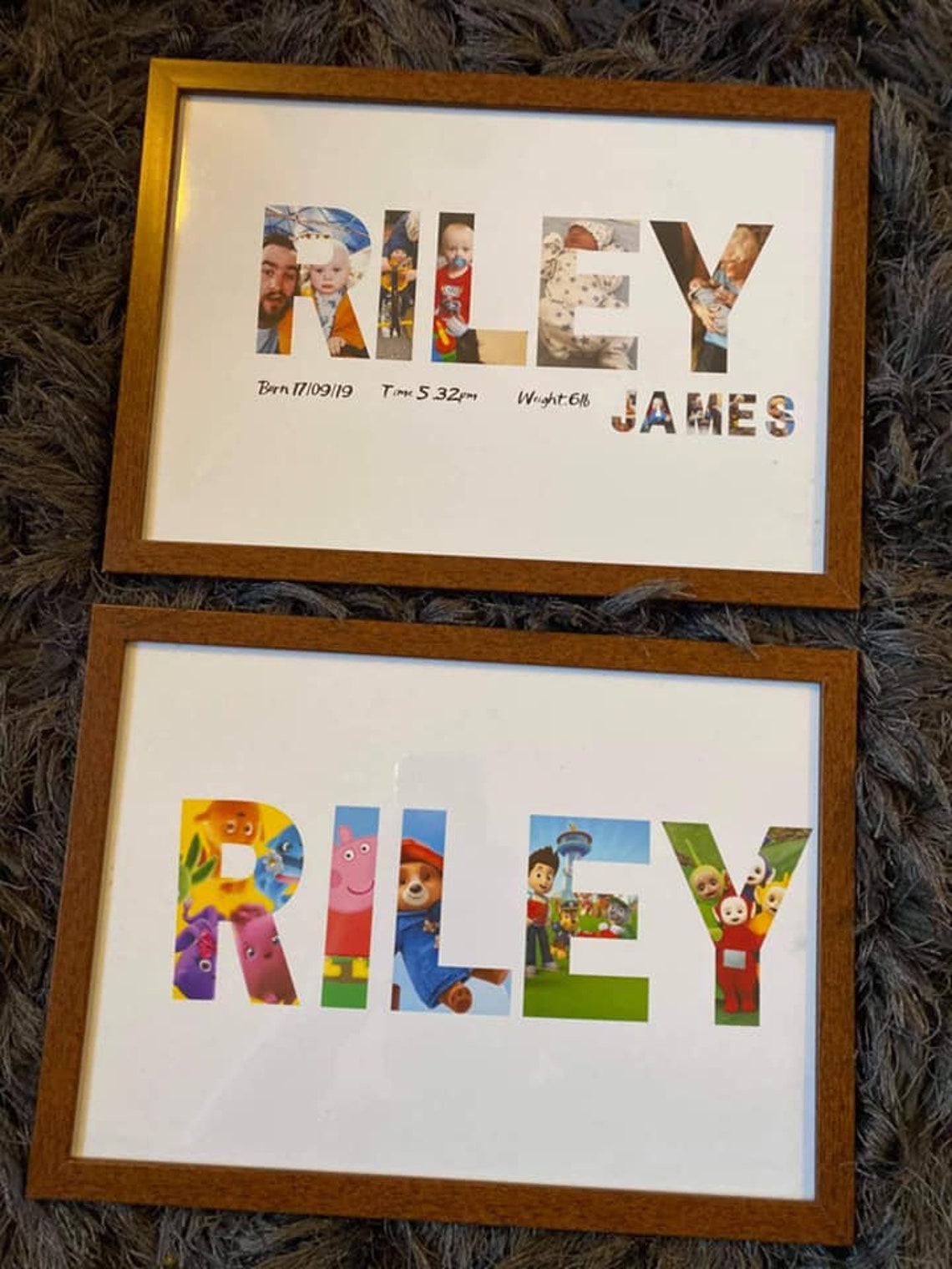 Personalised A4 framed print Etsy