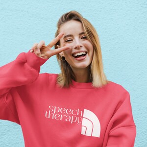 Speech Therapy Sweater, Speech Therapy, Speech Therapist Sweater, Speech Pathology, Speech Pathologist, Speech Gift, SLPA, Speech
