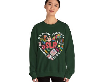 Pull unisexe, Pull vocal, Pull SLP, Discours, Saint-Valentin, Cadeau superviseur, Cadeau Slp, Parole et Langage, Orthophonie