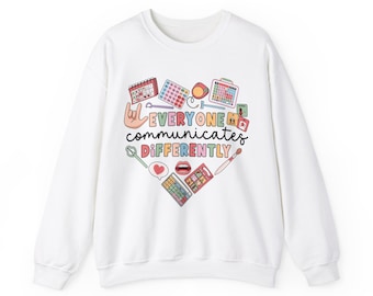 Pull unisexe, Pull vocal, Pull SLP, Discours, Saint-Valentin, Cadeau superviseur, Cadeau SLP, Parole et langage, Pathologie