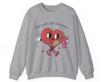 Unisex Sweater, Speech Sweater, SLP Sweater, Speech, Valentine's Day, Supervisor Gift, Slp Gift, Speech and Language, Speech Pathology