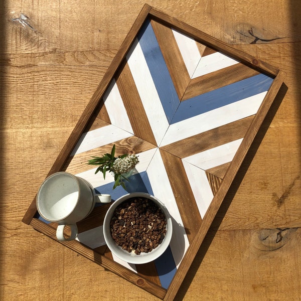 Holztablett "Boho"