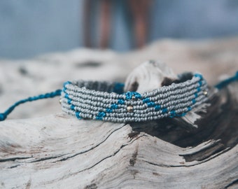 KATARA macramé bracelet, AIR element