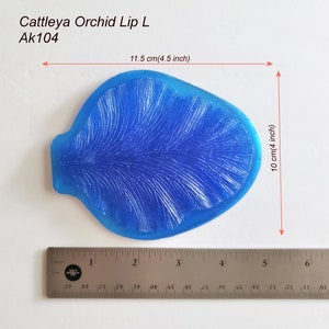 Cattleya Orchid Lip molds Veiner resin, L, S, SS  Clay flowers Gum paste flowers Artificial flowers