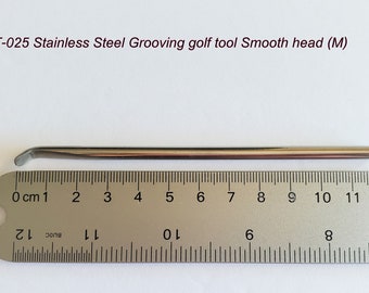 T-025 Stainless Steel Grooving golf tool Smooth head tool (M) Modeling tool, Making of Clay Flowers Sugar flowers Artificial flower