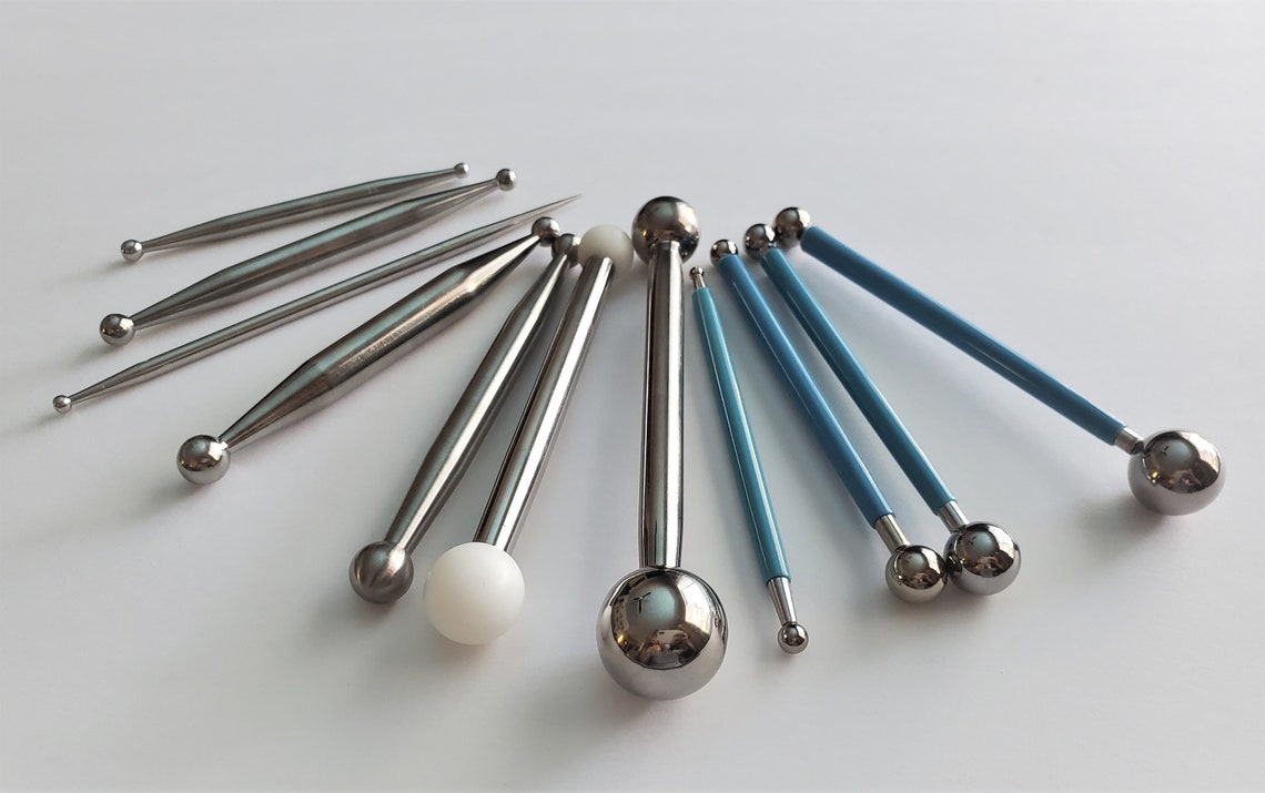 Clay Sculpting Stainless Steel Ball Modeling Tools Ball tool Etsy