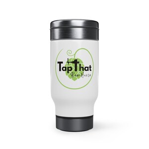 Stainless Steel Travel Mug with Handle 14oz