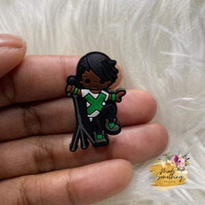 Black Boy Joy Shoe Charms| Shoe Charms| Charms|Boy Charms|Charms for Boys|Croc Charms