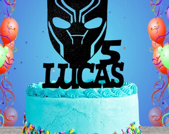 Black Panther Cake Etsy Black Panther Cake Etsy