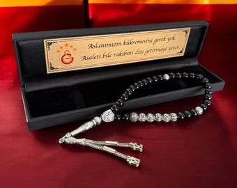 Tesbih mit Namen Gebetskette personalisiert mit Geschenkbox & Wunschtext GS Logo