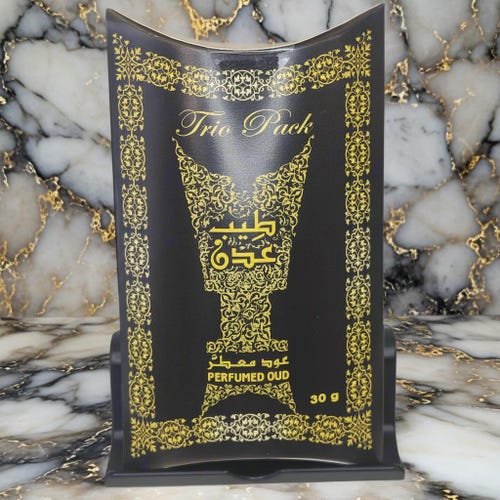 Pack de tres unidades (30 g), Oud perfumado