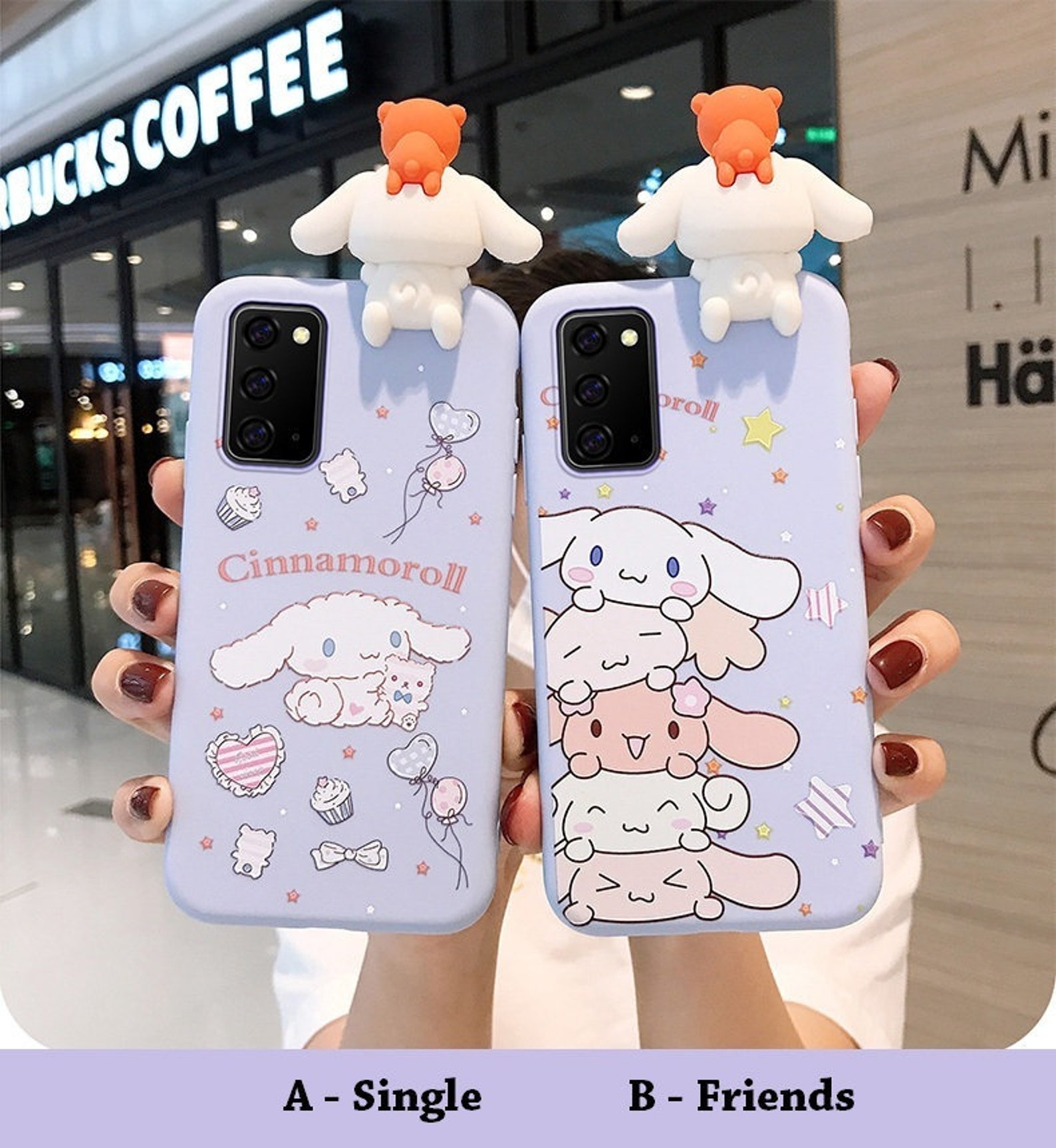 Purple Cinnamoroll Samsung Phone Case for Samsung S689 10 20 Etsy