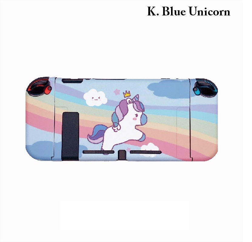 Unicorn Nintendo Switch Protection Cover Case Cute Cartoon Etsy