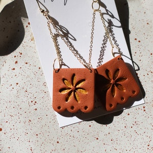 PAPEL PICADO earrings / papel picado/ dia de muertos/ Mexican earrings/ barro/Talavera