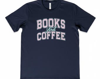 Books and Coffee Unisex T-Shirt
