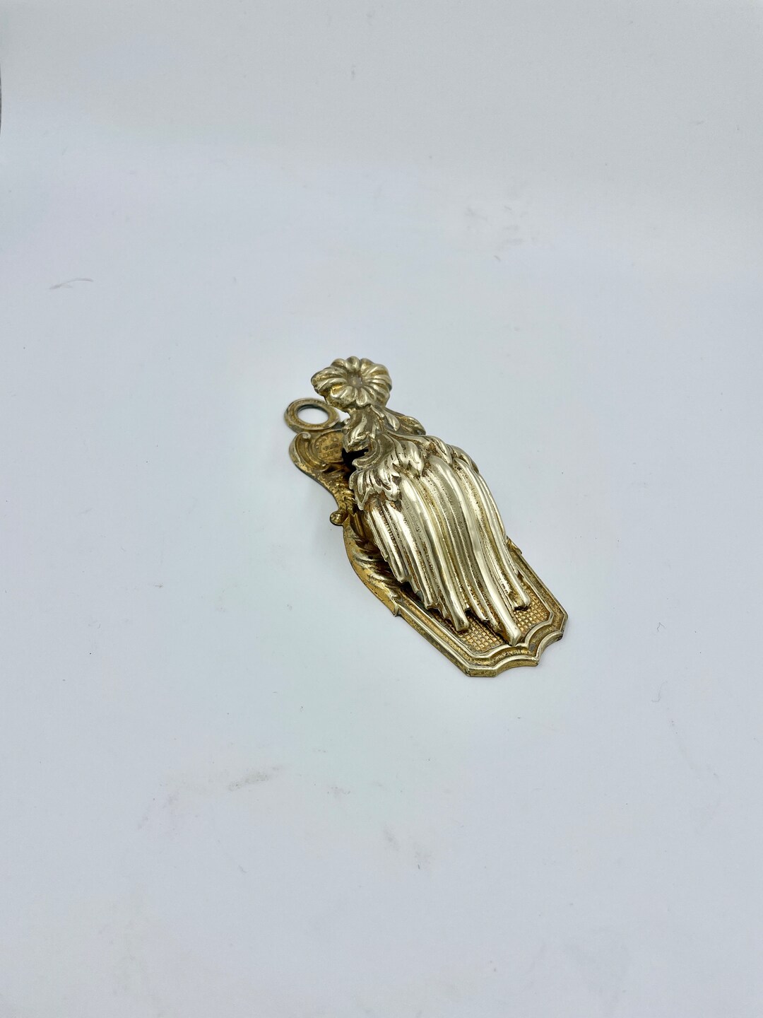 Victorian Brass Hand Letter Clip Patented by Merry, Phipson,& Parker Ca