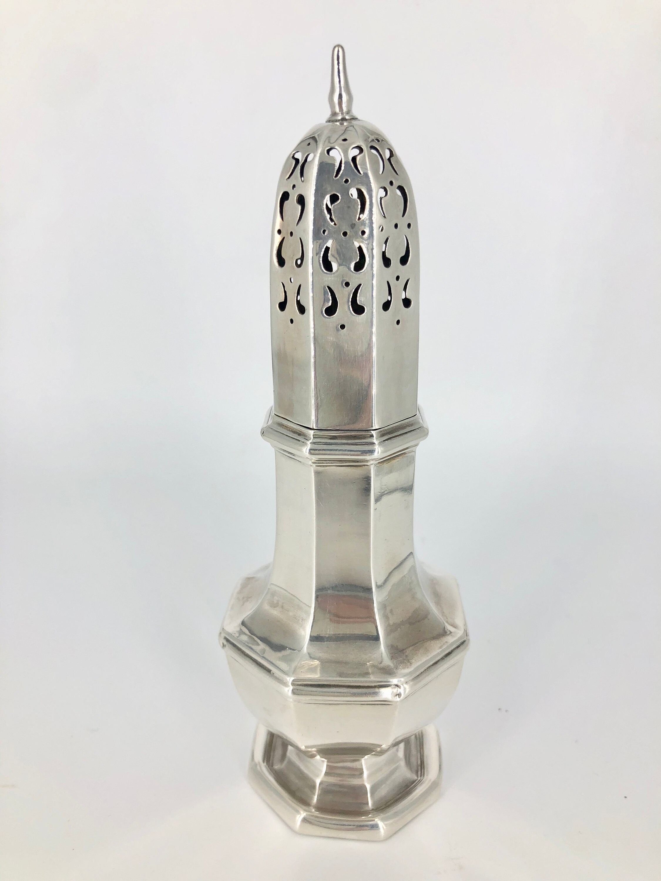 Antique Sterling Silver MuffineerSugar Shaker Etsy