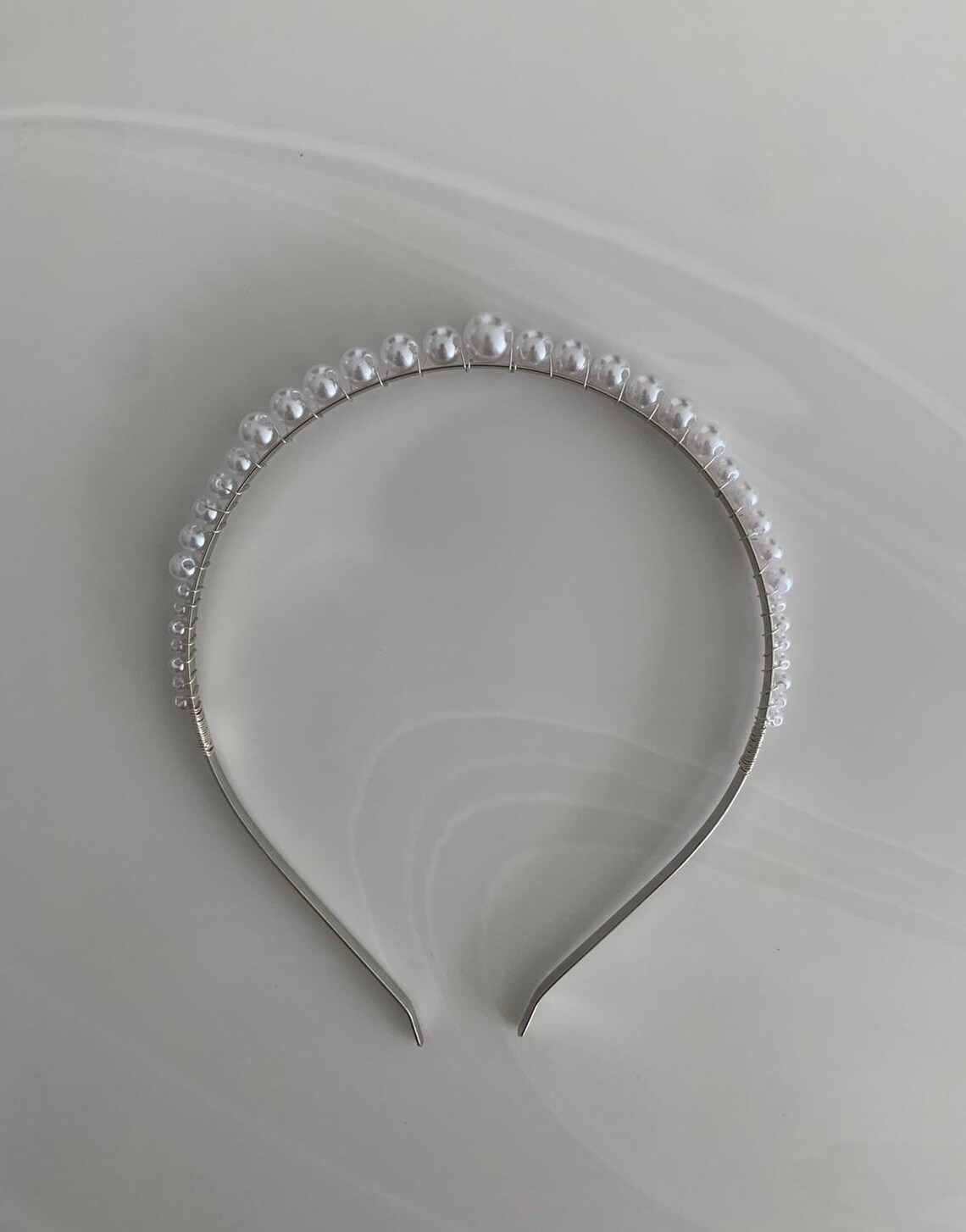 Anna Headband Silver or Gold finish Elegant Headband Etsy