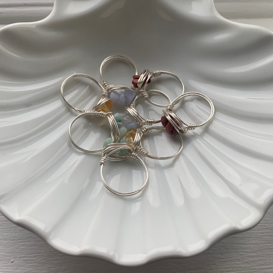 crystal rings for protection