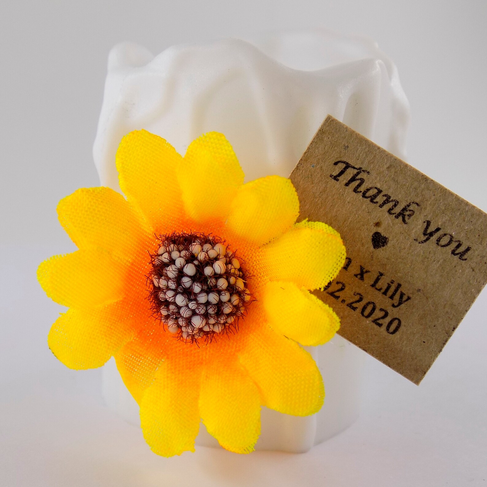 10pcs Sunflower Wedding Favors Favors Party Favors Candle Etsy